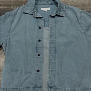 Zara Light Blue Denim Shirt